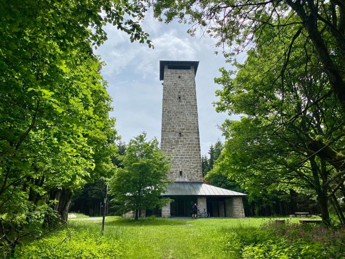 Ferienwohnung Oxana Im Naturpark Fichtelgebirge Schonwald  Eksteriør bilde