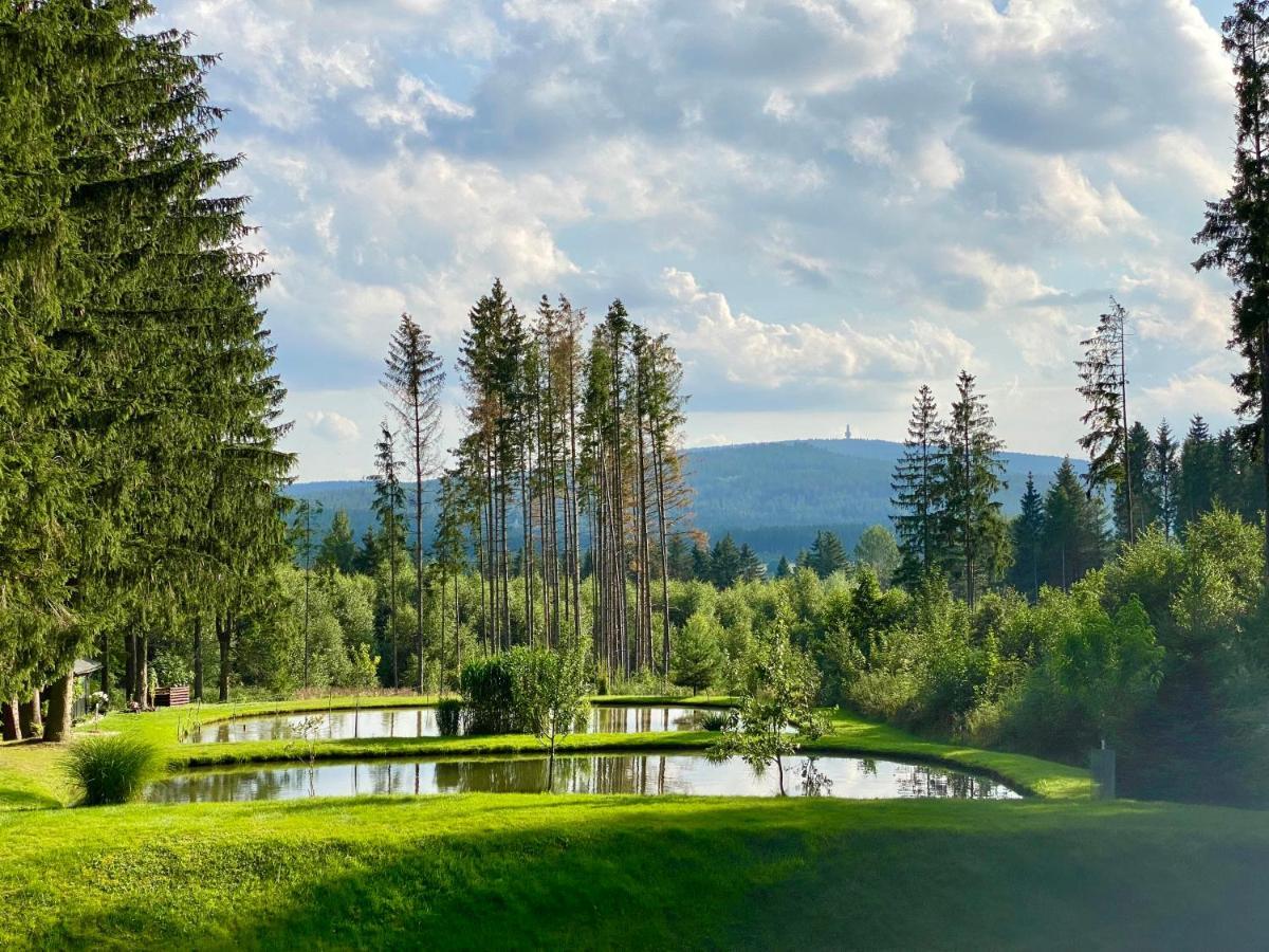 Ferienwohnung Oxana Im Naturpark Fichtelgebirge Schonwald  Eksteriør bilde
