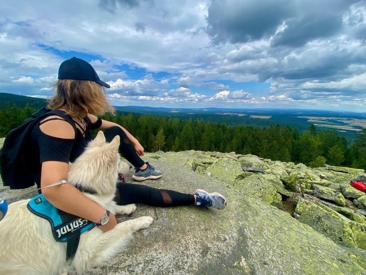 Ferienwohnung Oxana Im Naturpark Fichtelgebirge Schonwald  Eksteriør bilde