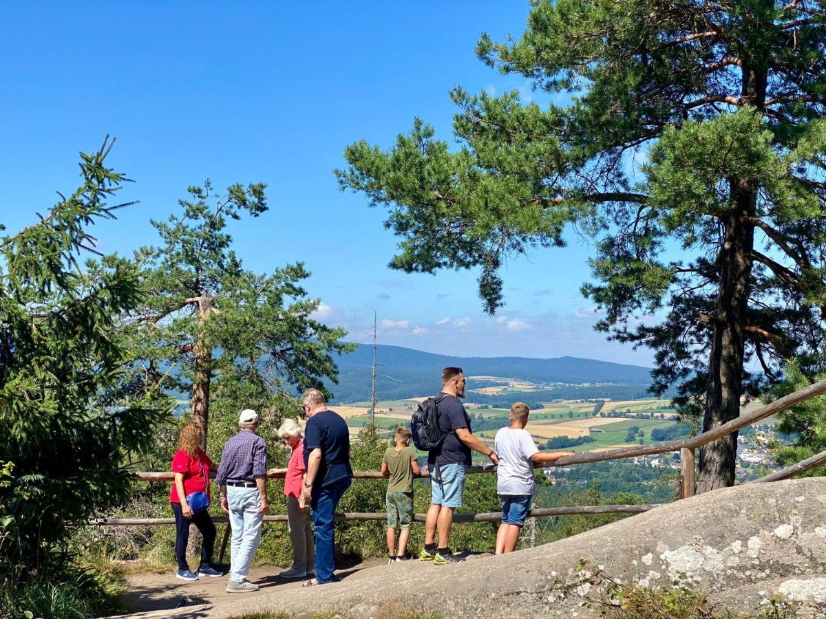 Ferienwohnung Oxana Im Naturpark Fichtelgebirge Schonwald  Eksteriør bilde